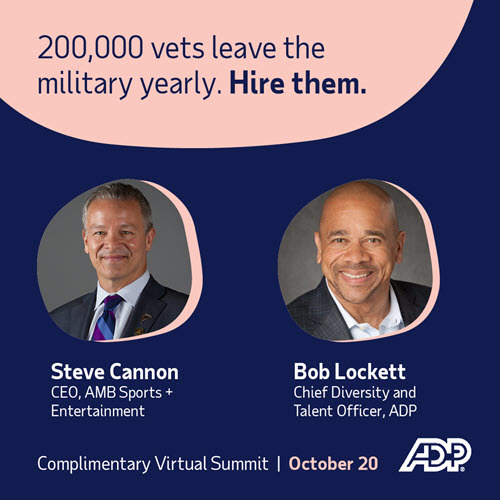 Inclusion@Work2021 Virtual Summit Veterans Employment