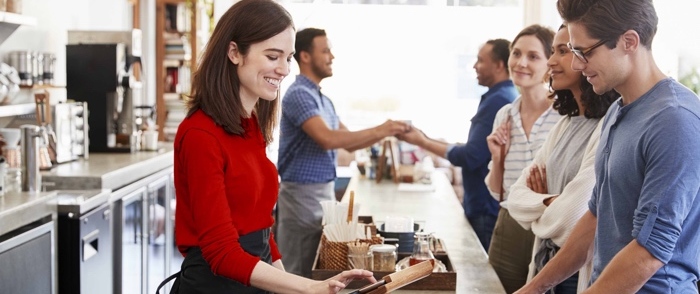 Increase Employee Productivity With Holistic Workforce Planning A hand turns up a knob labeled productivity