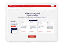The picture adp.com shows when its homepage is shared