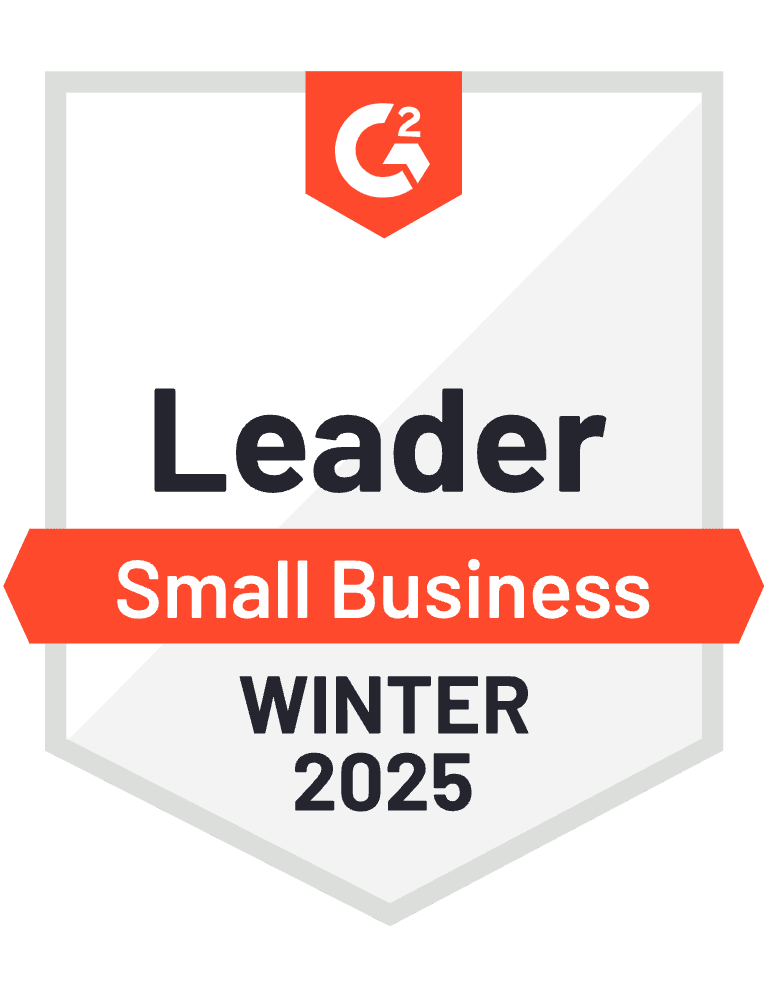 G2 Leader Small Business Winter 2025 Badge