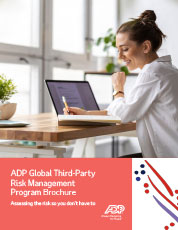 ADP Global Third-Party Risk Management Program